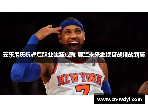 安东尼庆祝辉煌职业生涯成就 展望未来继续奋战挑战新高